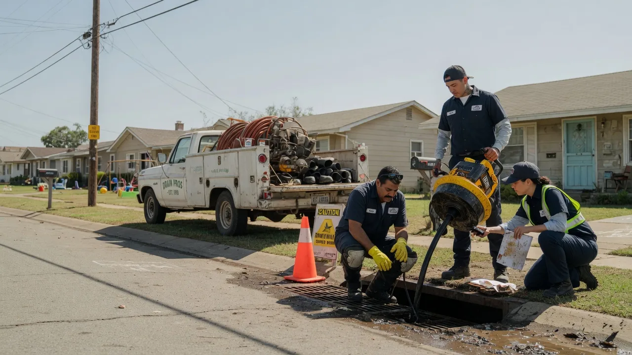 Drain Cleaning in Robert Lee, TX near me